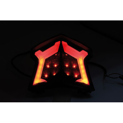 Piloto trasero LED HIGHSIDER smart estilo Kawasaki - homologado E - 1 pieza