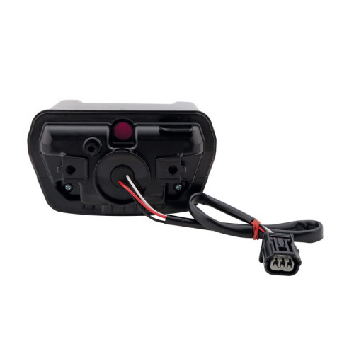 Piloto trasero LED HIGHSIDER smart estilo Honda - cristal ahumado - homologado E - 1 pieza