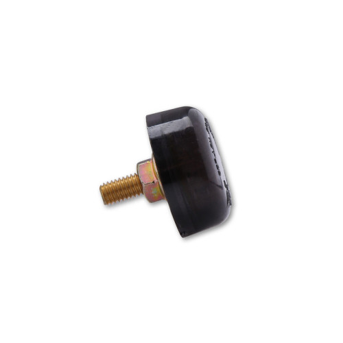 Piloto trasero LED HIGHSIDER smart Micro Disc - cristal ahumado - homologado E - 1 pieza