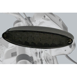 Piloto trasero LED HIGHSIDER smart Number1 con luz de matrícula - ahumado - 1 pieza