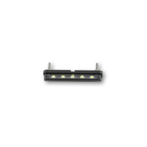 Luz de matrícula LED HIGHSIDER smart ST-7 atornillable - negro - 1 pieza