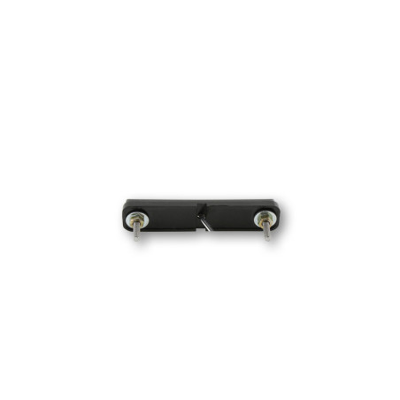 Luz de matrícula LED HIGHSIDER smart ST-7 atornillable - negro - 1 pieza