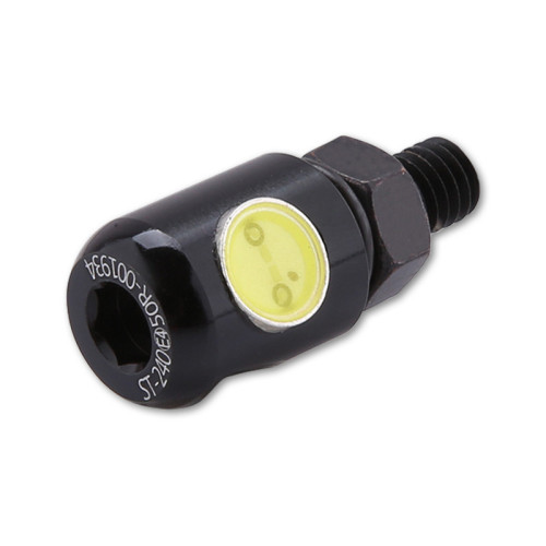 Luz de matrícula LED HIGHSIDER smart - negro - 1 pieza