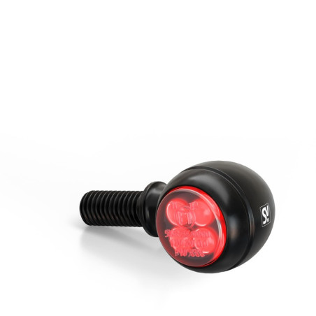 Piloto trasero/intermitente HIGHSIDER smart Circula-S 3in1 - cristal ahumado - homologado E - Pareja