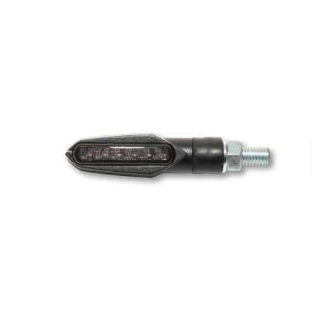 Intermitente LED HIGHSIDER smart Multiface - cristal ahumado - homologado E - Pareja