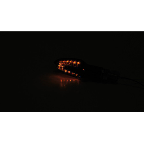 Intermitente LED HIGHSIDER smart Vinci - cristal ahumado - homologado E - Pareja