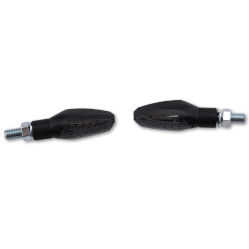 Intermitente LED HIGHSIDER smart Nova - cristal ahumado - homologado E - Pareja