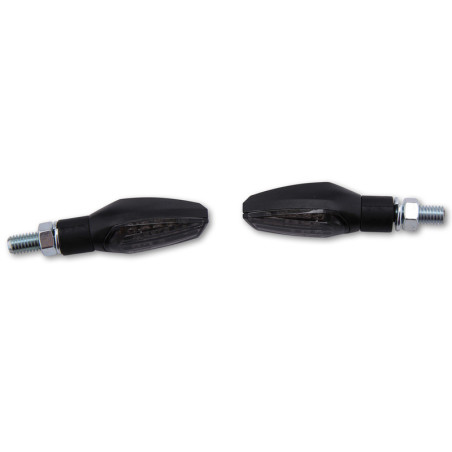 Intermitente LED HIGHSIDER smart Nova - cristal ahumado - homologado E - Pareja