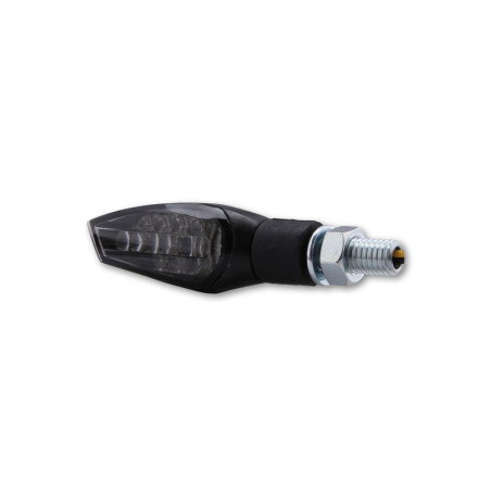 Intermitente LED HIGHSIDER smart Nova - cristal ahumado - homologado E - Pareja