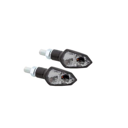 Intermitente LED HIGHSIDER smart Shield-TS - cristal ahumado - homologado E - Pareja