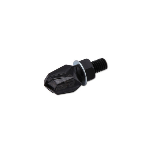 Intermitente LED HIGHSIDER smart Tiny - cristal ahumado - homologado E - Pareja