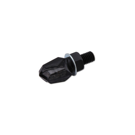 Intermitente LED HIGHSIDER smart Tiny - cristal ahumado - homologado E - Pareja