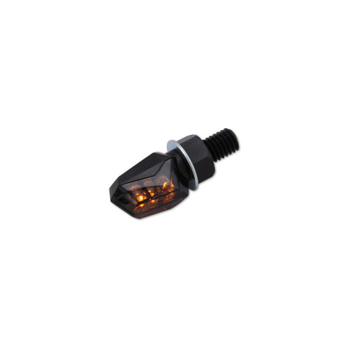 Intermitente LED HIGHSIDER smart Tiny - cristal ahumado - homologado E - Pareja