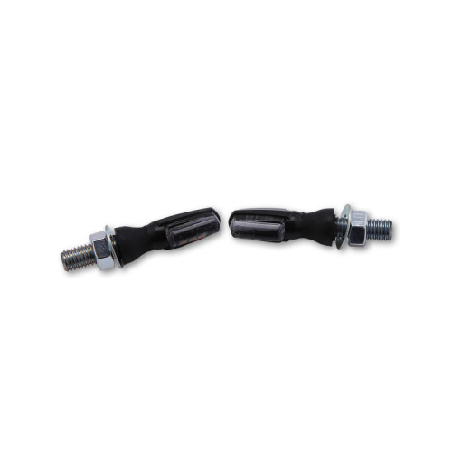 Intermitente LED HIGHSIDER smart Spark - cristal ahumado - homologado E - Pareja