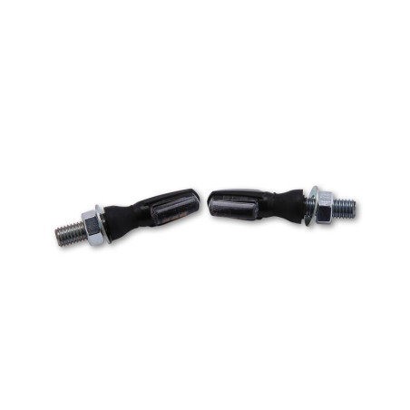 Intermitente LED HIGHSIDER smart Spark - cristal ahumado - homologado E - Pareja