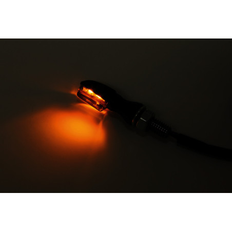 Intermitente LED HIGHSIDER smart Spark - cristal ahumado - homologado E - Pareja
