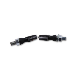 Intermitente/luz de posición LED HIGHSIDER smart Spark 2in1 - cristal ahumado - homologado E - Pareja