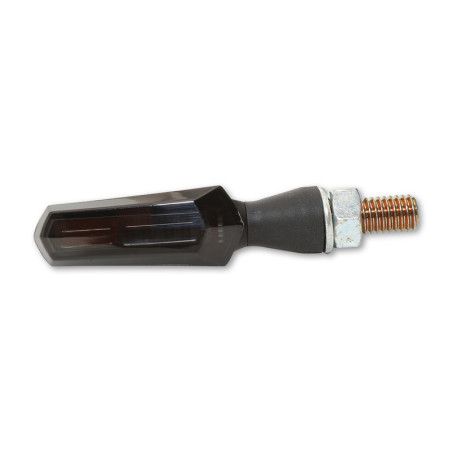 Intermitente LED HIGHSIDER smart Scuro - cristal ahumado - homologado E - Pareja