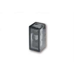 Intermitente LED HIGHSIDER smart Cube-V - cristal ahumado - homologado E - Pareja
