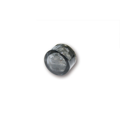 Intermitente LED HIGHSIDER smart Micro Pin - cristal ahumado - homologado E - Pareja