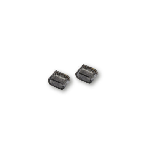 Intermitente LED HIGHSIDER smart Module 2 - cristal ahumado - homologado E - Pareja
