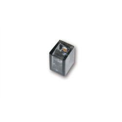 Intermitente LED HIGHSIDER smart Micro Cube-V - cristal ahumado - homologado E - Pareja