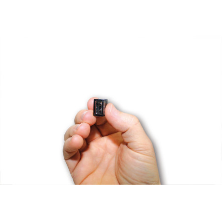 Intermitente LED HIGHSIDER smart Micro Cube-V - cristal ahumado - homologado E - Pareja