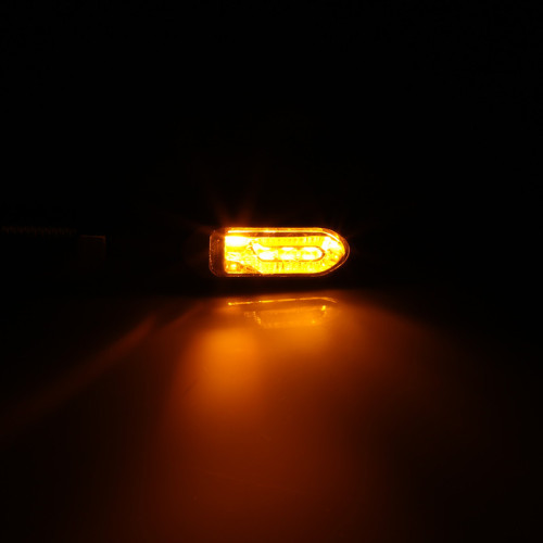 Intermitente LED HIGHSIDER smart Namiko-TS - cristal ahumado - homologado E - Pareja