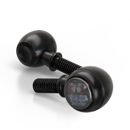 Intermitente/luz de posición HIGHSIDER smart Circula-S 2in1 - cristal ahumado - homologado E - Pareja
