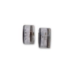 Intermitente/luz de posición LED HIGHSIDER smart Module Sixteen 2in1 - cristal ahumado - homologado E - Pareja 2