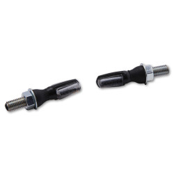 Piloto trasero/intermitente LED HIGHSIDER smart Spark 3in1 - cristal ahumado - homologado E - Pareja