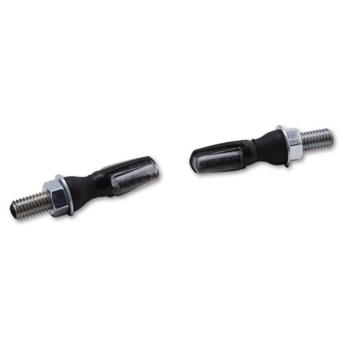 Piloto trasero/intermitente LED HIGHSIDER smart Spark 3in1 - cristal ahumado - homologado E - Pareja