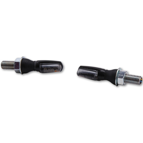 Piloto trasero/intermitente LED HIGHSIDER smart Spark 3in1 - cristal ahumado - homologado E - Pareja