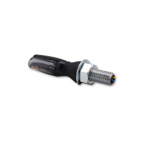 Piloto trasero/intermitente LED HIGHSIDER smart Spark 3in1 - cristal ahumado - homologado E - Pareja