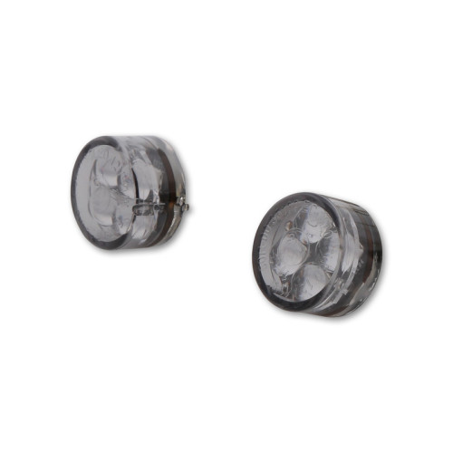 Piloto trasero/intermitente LED HIGHSIDER smart Module Sixteen 3in1 - cristal ahumado - homologado E - Pareja