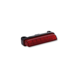 Piloto trasero LED HIGHSIDER smart Mini - cristal rojo - homologado E - 1 pieza