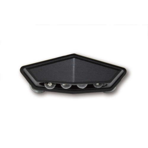 Luz de matrícula LED HIGHSIDER smart Quadro - negro - 1 pieza