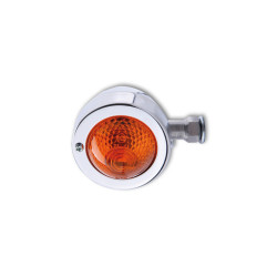 Intermitente HIGHSIDER smart Bullet Pike - cristal naranja - homologado E - 1 pieza