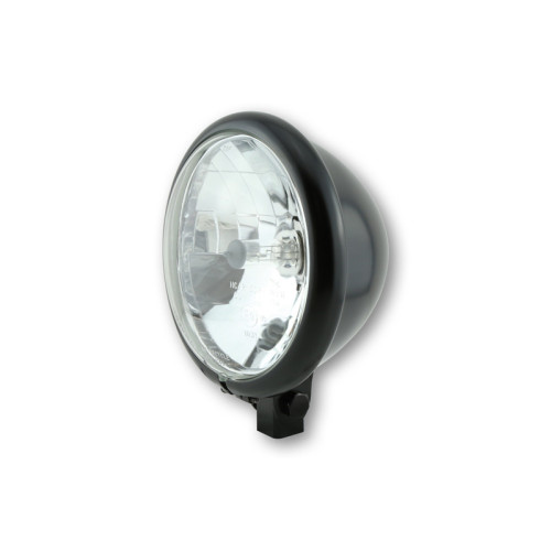 Faro delantero HIGHSIDER smart Bates Style - 5 3/4 inch - negro - 1 pieza