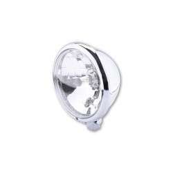 Faro delantero HIGHSIDER smart Bates Style - 5 3/4 inch - cromado - 1 pieza