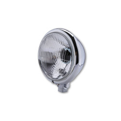 Faro delantero HIGHSIDER smart Bates Style - 5 3/4 inch - cromado - 1 pieza