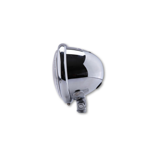 Faro delantero HIGHSIDER smart Bates Style - 4 1/2 inch - cromado - 1 pieza