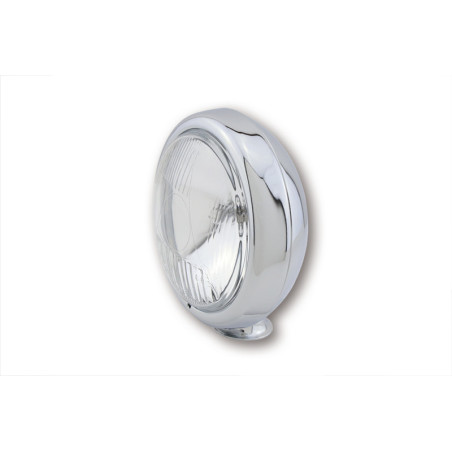 Faro delantero HIGHSIDER smart - 4 1/2 inch - cromado - 1 pieza