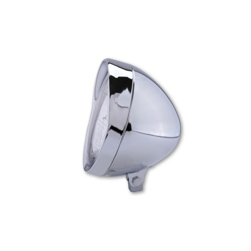 Faro delantero HIGHSIDER smart Cruiser - 6 1/2 inch - cromado - 1 pieza