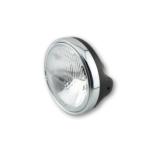 Faro delantero LTD H4 HIGHSIDER smart - 7 inch - negro - 1 pieza