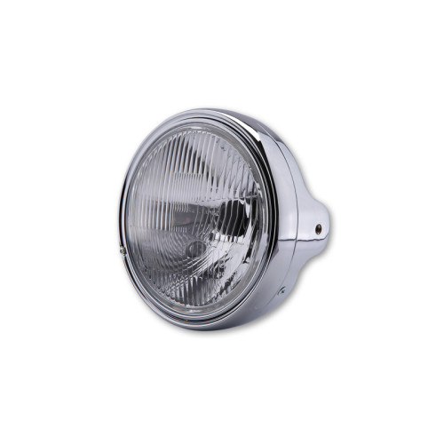 Faro delantero LTD H4 HIGHSIDER smart - 7 inch - cromado - 1 pieza