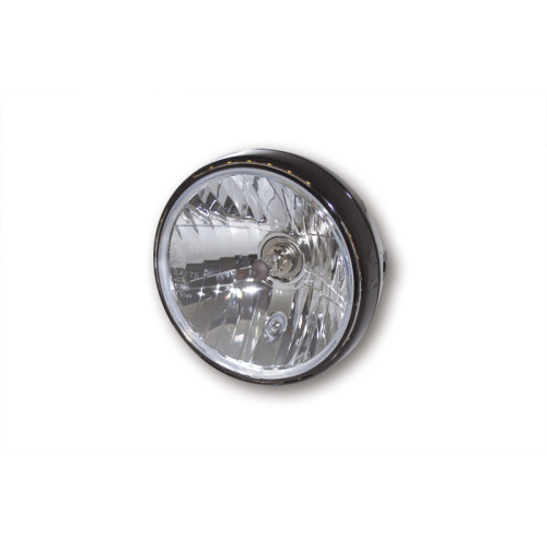 Faro delantero HIGHSIDER smart Reno 2 - 7 inch - negro - 1 pieza