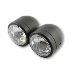 Faro delantero (3-1/2")+ soporte HIGHSIDER smart - negro