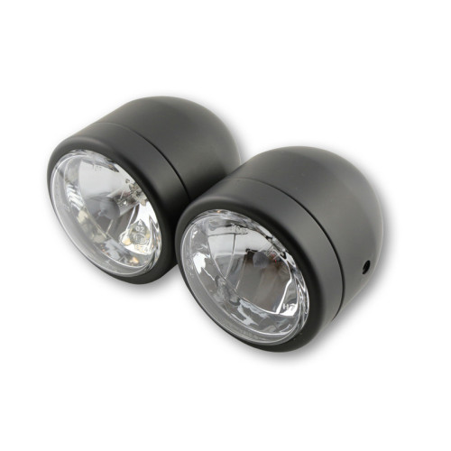 Faro delantero (3-1/2")+ soporte HIGHSIDER smart - negro
