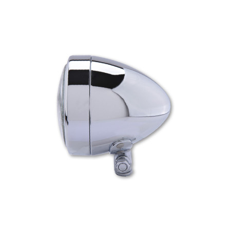 Faro delantero H4 HIGHSIDER smart Bullet (3-1/2") - cromado - 1 pieza